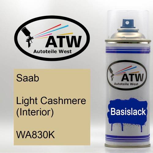 Saab, Light Cashmere (Interior), WA830K: 400ml Sprühdose, von ATW Autoteile West.
